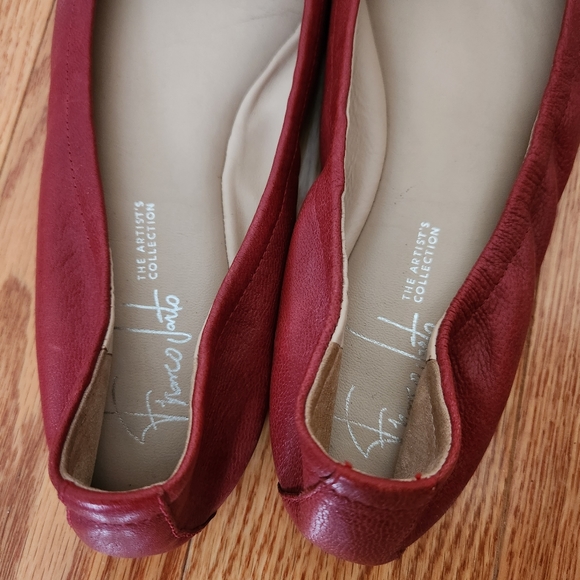 Franco sarto leather ballerina flats, US 5.5, lightly worn - Picture 8 of 8